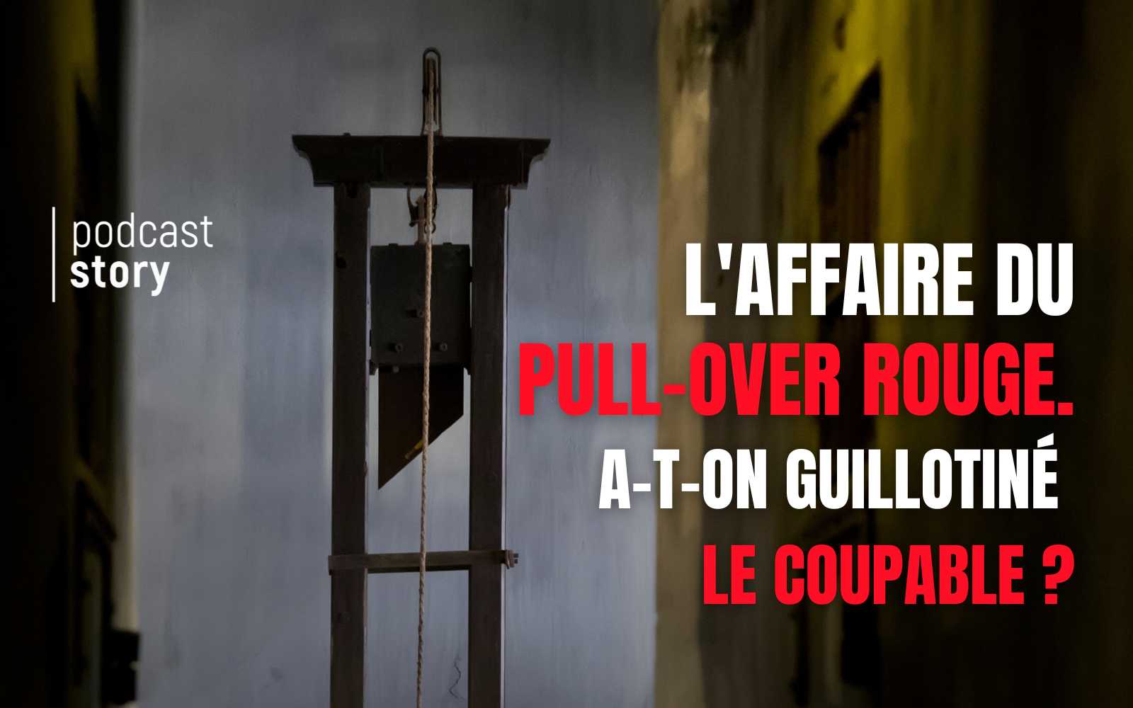 L’AFFAIRE DU PULL OVER ROUGE. A-T-ON GUILLOTINÉ LE COUPABLE ?